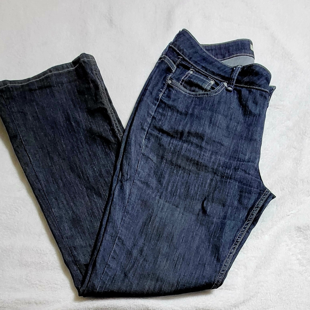 Riders Boot  Cut Dark Blue Women's Jeans 14 L